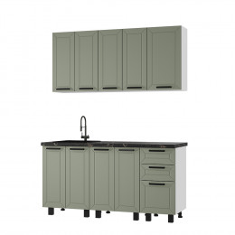Кухня 1,6 м Селина эвкалипт софт MF12