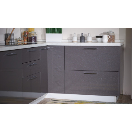 Кухня Равенна Шайн угловая